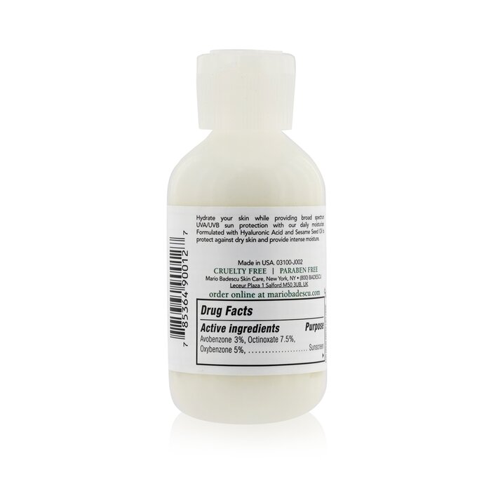 Mario Badescu Hyaluronic Moisturizer SPF 15 - For Combination/ Dry/ Sensitive Skin Types (Exp. Date 05/2021) 59ml/2ozProduct Thumbnail