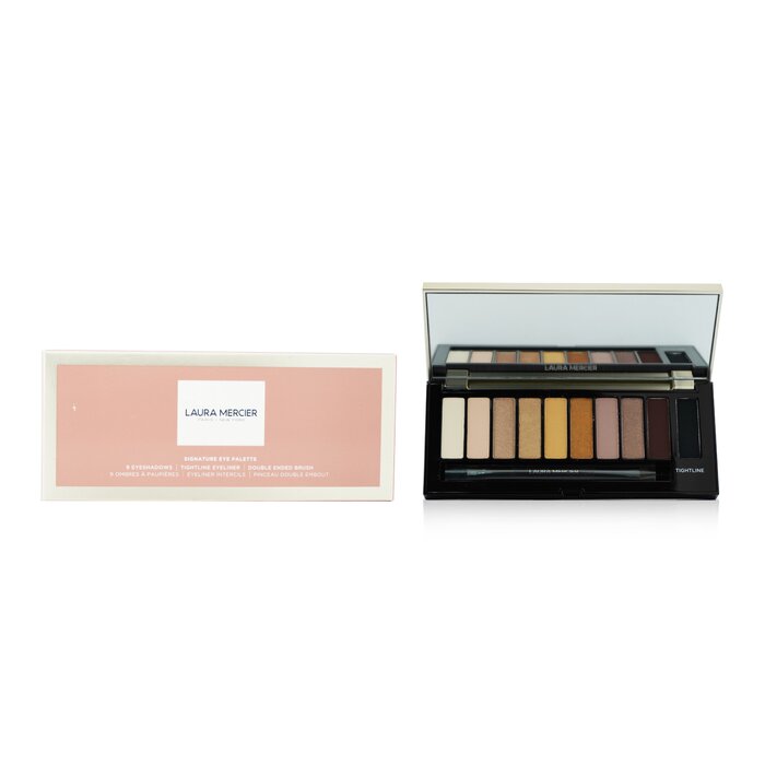 Laura Mercier Signature Eye Palette (9x Eye Colour, 1x Eyeliner, 1x Brush) 10x1g/0.35ozProduct Thumbnail