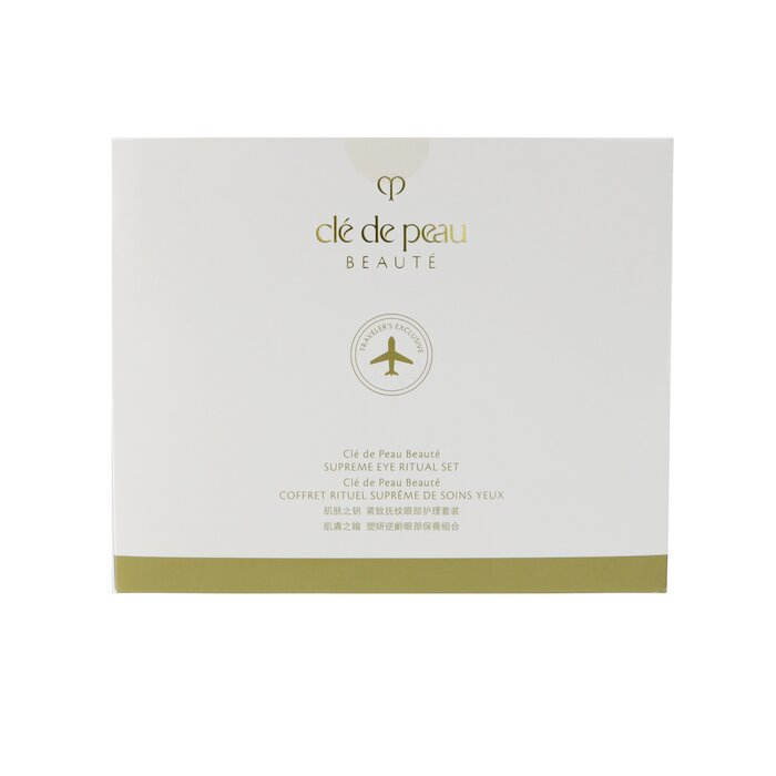Cle De Peau 肌膚之鑰 Supreme Eye Ritual Set: Enhancing Eye Contour Cream Supreme 15ml/0.52oz+ Vitality-Enhancing Eye Mask Supreme 6 sheets 2pcsProduct Thumbnail