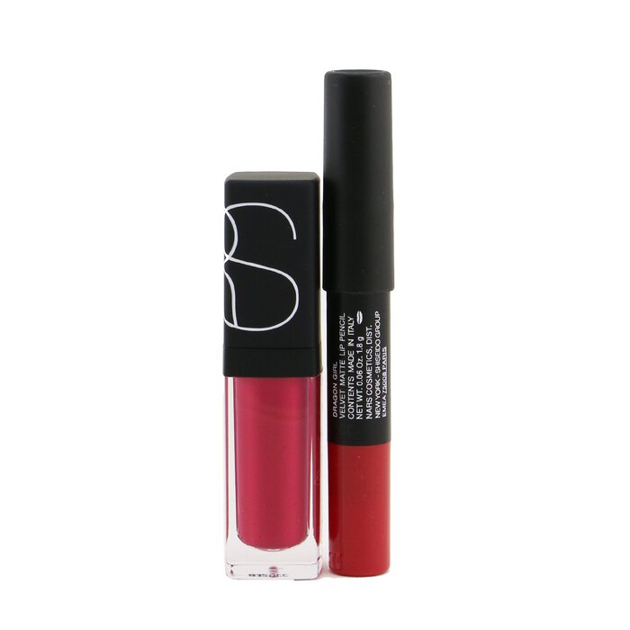NARS Explicit Color Lip Duo (1x Velvet Matte Lip Pencil, 1x Lip Tint) 2pcsProduct Thumbnail