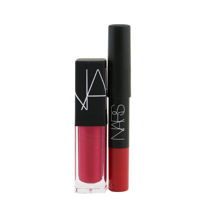 NARS Explicit Color Lip Duo (1x Velvet Matte Lip Pencil, 1x Lip Tint) 2pcsProduct Thumbnail
