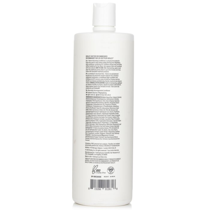 Bosley BosleyMD BosRevive Color Safe Volumizing Conditioner 1000ml/33.8ozProduct Thumbnail