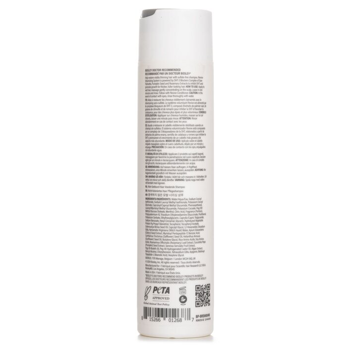 Bosley BosleyMD BosRevive Non Color-Treated Hair Nourishing Shampoo 300ml/10.1ozProduct Thumbnail
