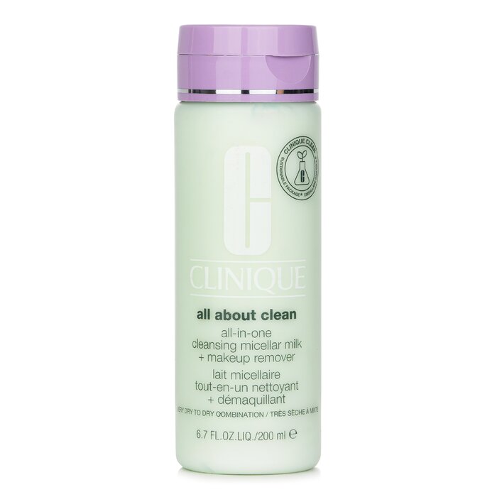 Clinique All about Clean All-In-One Cleansing Micellar Milk + Makeup Remover - Very Dry to Dry Combination  200ml/6.7ozProduct Thumbnail