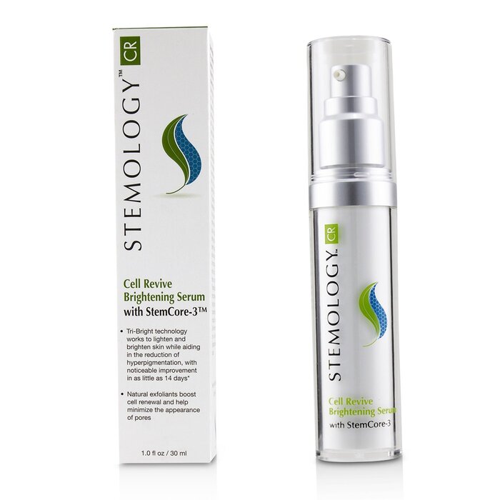 Stemology Cell Revive Brightening Serum With StemCore-3 (Exp. Date 05/2021) 30ml/1ozProduct Thumbnail