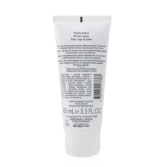 Payot Exfoliation Intense Exfoliating Gel With Coconut & Bamboo Seeds (Salon Product) 100ml/3.3ozProduct Thumbnail