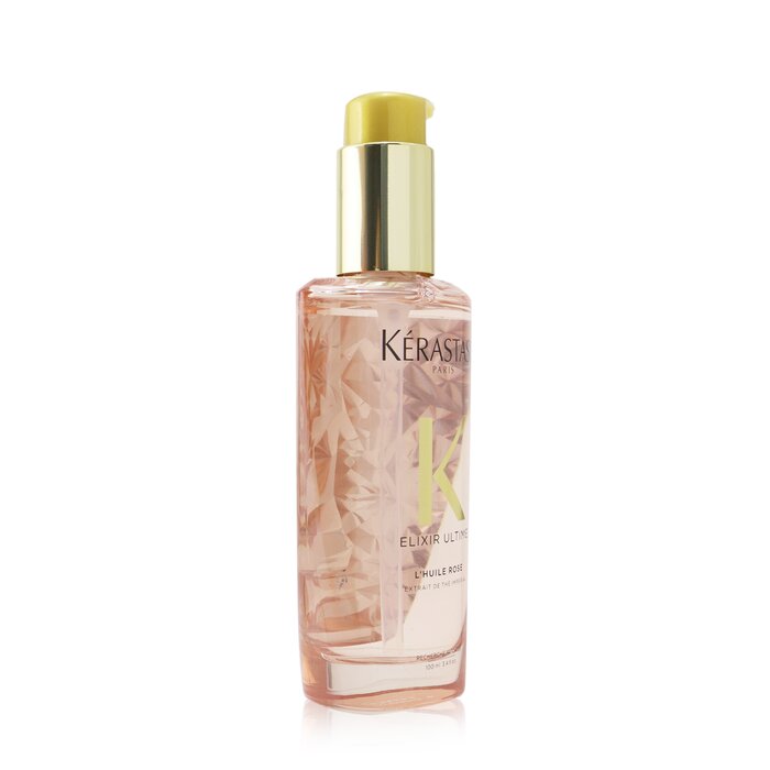 Kerastase Elixir Ultime L'Huile Rose Radiance Sublimating Oil - Color Treated Hair (Box Slightly Damaged) 100ml/3.4ozProduct Thumbnail