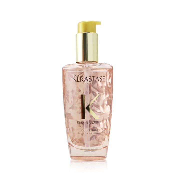 Kerastase Elixir Ultime L'Huile Rose Radiance Sublimating Oil - Color Treated Hair (Box Slightly Damaged) 100ml/3.4ozProduct Thumbnail