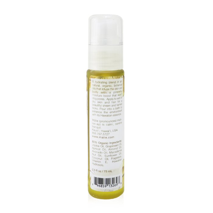 Malie Organics Coconut Vanilla Beauty Oil 75ml/2.5ozProduct Thumbnail