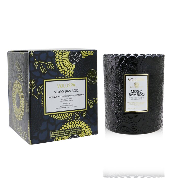 Voluspa Scalloped Edge Candle - Moso Bamboo 176g/6.2ozProduct Thumbnail