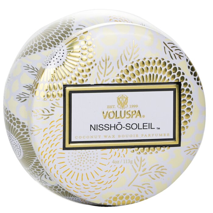 Voluspa Vela de Estaño Decorativa - Nissho Soleil  113g/4ozProduct Thumbnail