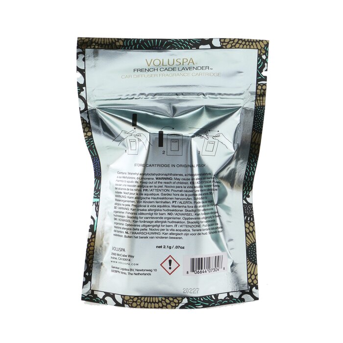 Voluspa Car Diffuser Refill - French Cade Lavender 2.1g/0.7ozProduct Thumbnail