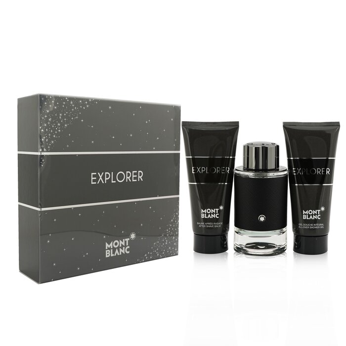Montblanc Explorer Coffret : Eau De Perfum Spray 100ml/3.3oz + After Shave Balm 100ml/3.3oz + Shower Gel 100ml/3.3oz 3pcsProduct Thumbnail