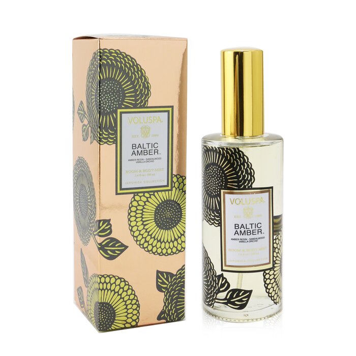Voluspa Room & Body Spray - Baltic Amber 100ml/3.4ozProduct Thumbnail