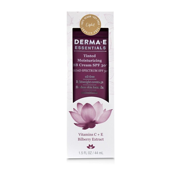 Derma E Essentials Tinted Moisturizing BB Cream SPF 30 (Oil Free) - Light (Exp. Date: 05/2021) 44ml/1.5ozProduct Thumbnail