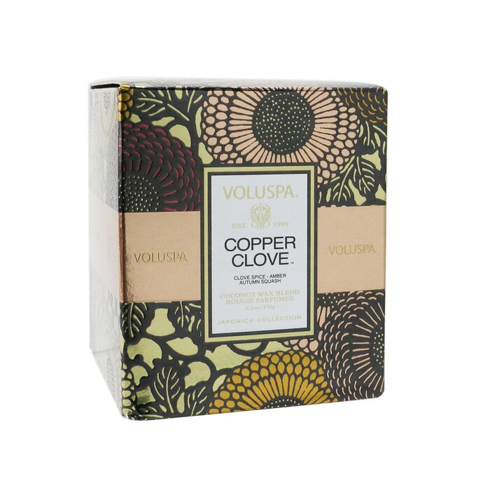 Voluspa شمع بحواف صدفية - Copper Clove 176g/6.2ozProduct Thumbnail