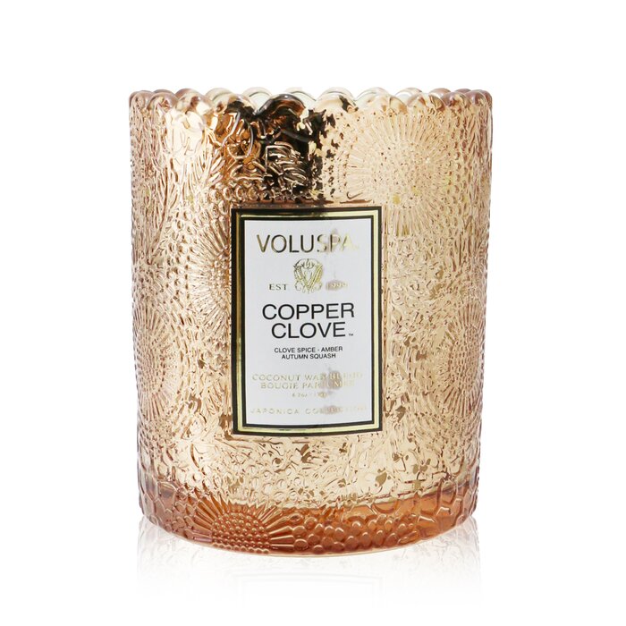 Voluspa شمع بحواف صدفية - Copper Clove 176g/6.2ozProduct Thumbnail