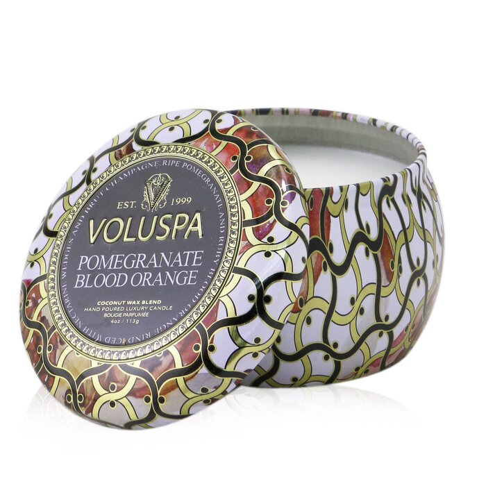 Voluspa Petite Tin Candle - Pomegranate Blood Orange 113g/4ozProduct Thumbnail