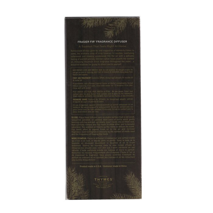 Thymes Reed Diffuser - Frasier Fir (Wood Design) 100ml/3.4ozProduct Thumbnail