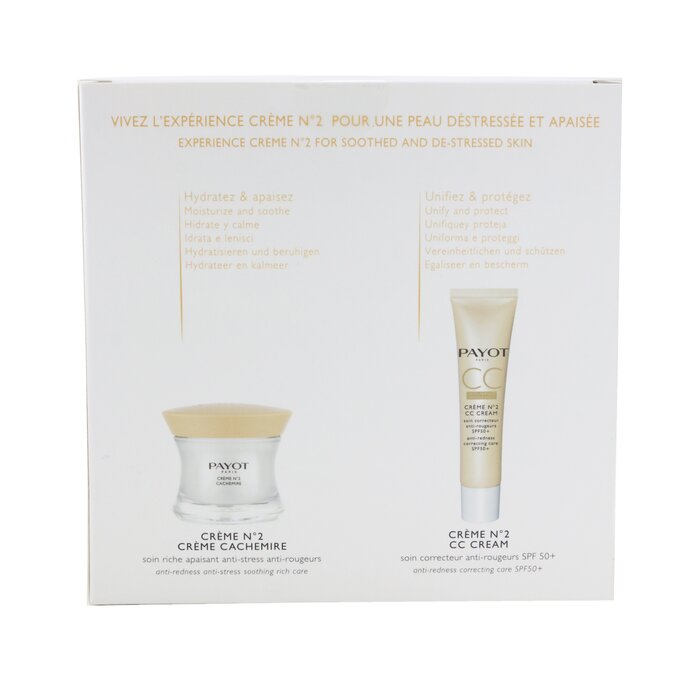 Payot Creme N°2 2-Pieces Set: Moisturizer 50ml + CC Cream SPF 50+ 40ml 2pcsProduct Thumbnail