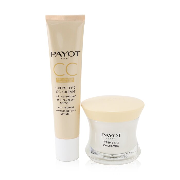 Payot Creme N°2 2-Pieces Set: Moisturizer 50ml + CC Cream SPF 50+ 40ml 2pcsProduct Thumbnail