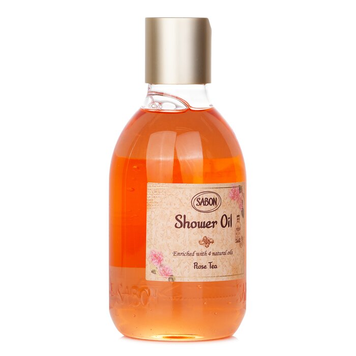 Sabon Shower Oil - Rose Tea (Plastic Bottle) 300ml/10.5ozProduct Thumbnail