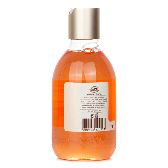 Sabon Shower Oil - Rose Tea (Plastic Bottle) 300ml/10.5ozProduct Thumbnail