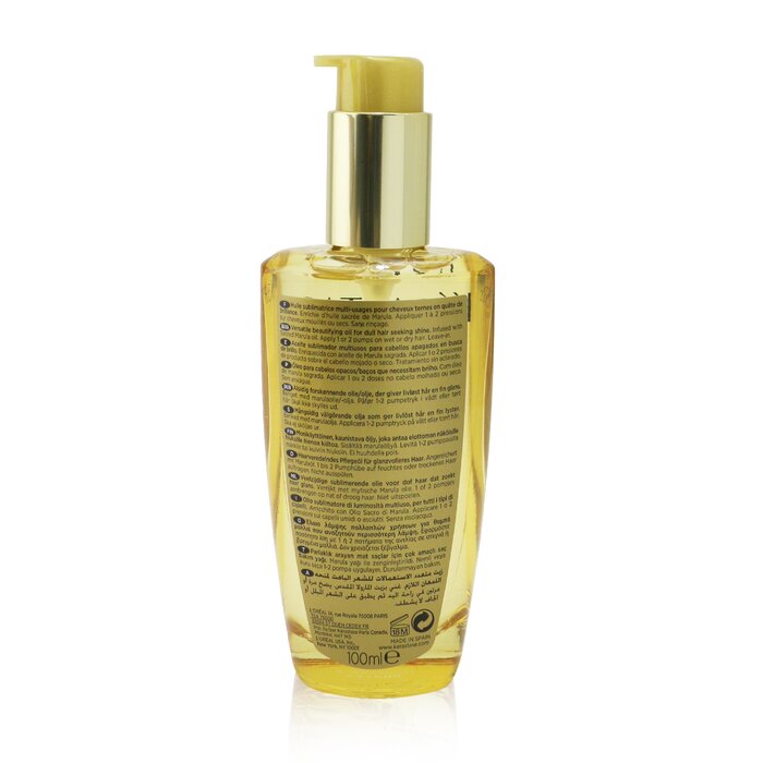Kerastase Elixir Ultime L'Huile Originale Versatile Beautifying Oil - Dull Hair (Box Slightly Damaged) 100ml/3.4ozProduct Thumbnail