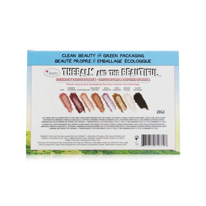 TheBalm TheBalm And the Beautiful Eyeshadow Palette (8x Eyeshadow) 10.5g/0.37ozProduct Thumbnail