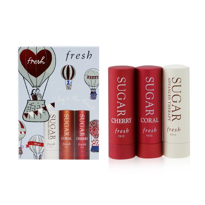 Fresh Sugar Lip Treatment Trio Set 3x2.2g/0.07ozProduct Thumbnail