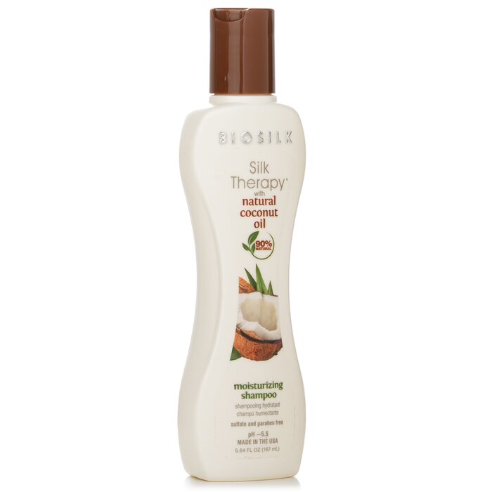 BioSilk Silk Therapy with Coconut Oil Moisturizing Shampoo 167ml/5.64ozProduct Thumbnail