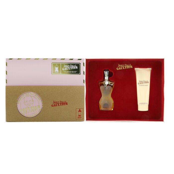 Jean Paul Gaultier Classique Coffret: Eau De Toilette Spray 50ml/1.7oz + Perfumed Body Lotion 75ml/2.5oz 2pcsProduct Thumbnail