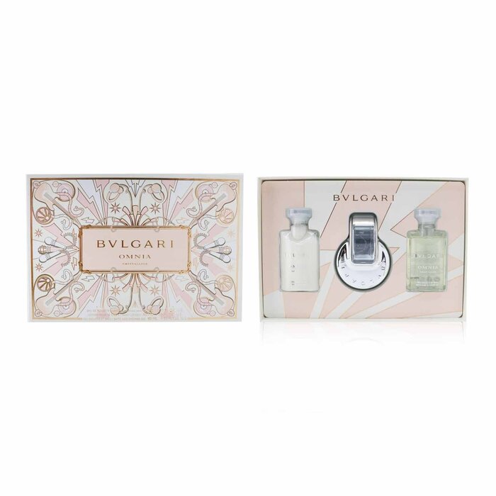 Bvlgari Omnia Crystalline Coffret: Eau De Toilette Spray 40ml/1.35oz + Body Lotion 40ml/1.35oz + Shower Gel 40ml/1.35oz 3pcsProduct Thumbnail