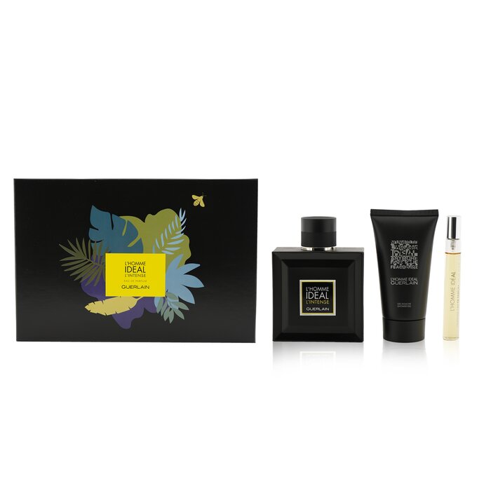 Guerlain L'Homme Ideal L'Intense Coffret: Eau De Parfum Spray 100ml/3.3oz + Eau De Parfum Spray 10ml/0.3oz + Shower Gel 75ml/2.5oz 3pcsProduct Thumbnail