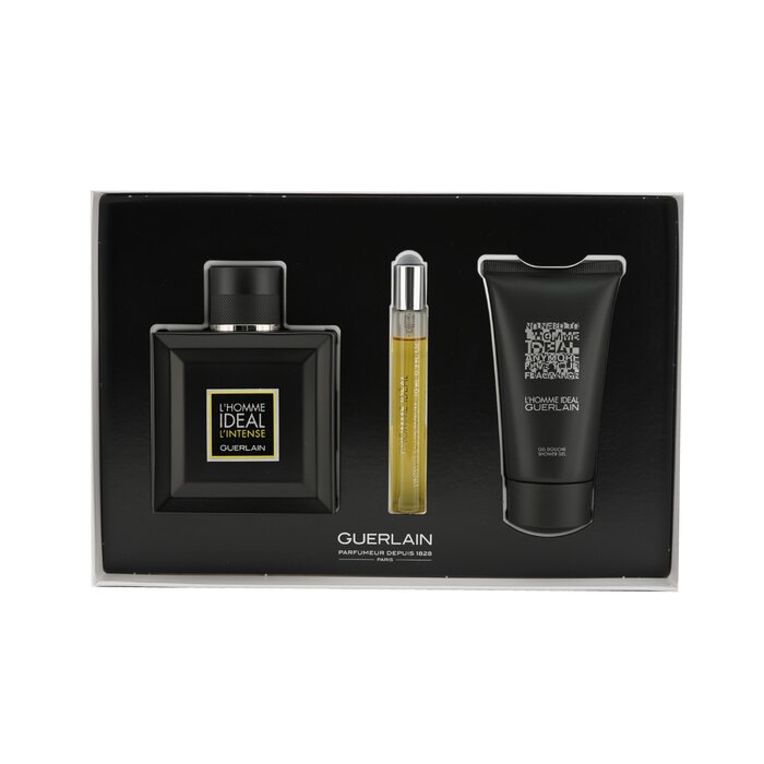 Guerlain L'Homme Ideal L'Intense Coffret: Eau De Parfum Spray 100ml/3.3oz + Eau De Parfum Spray 10ml/0.3oz + Shower Gel 75ml/2.5oz 3pcsProduct Thumbnail