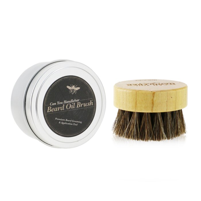 Can You Handlebar Beard Oil Brush - Premium Beard Grooming & Application Tool Picture ColorProduct Thumbnail