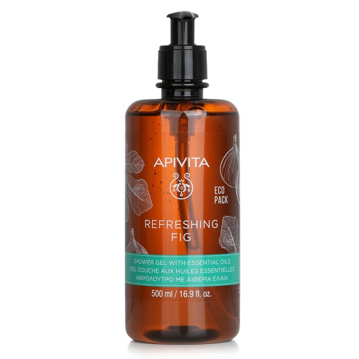 Apivita Refreshing Fig Shower Gel with Essential Oils - Ecopack 500ml/16.9ozProduct Thumbnail