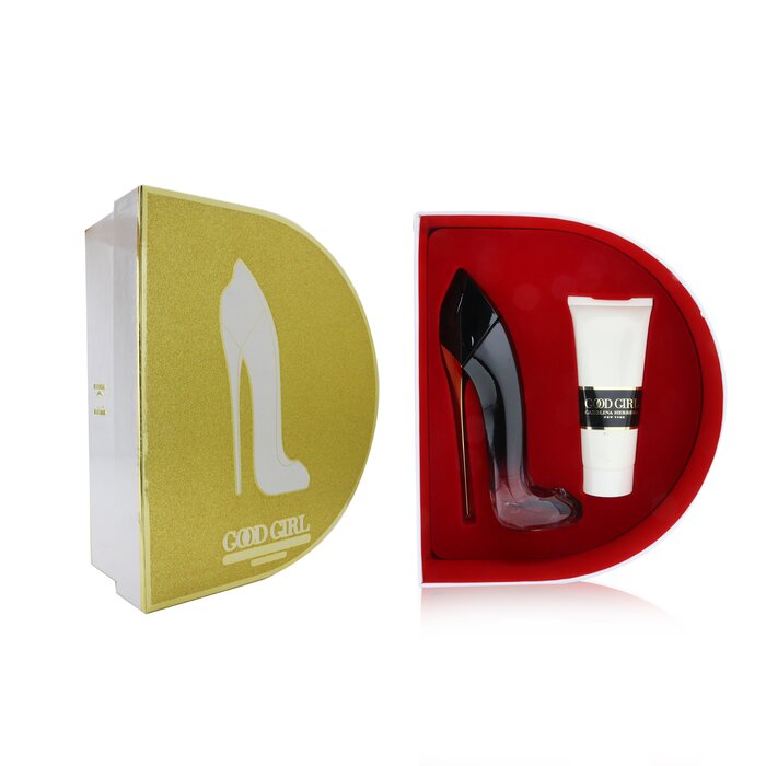 Carolina Herrera Good Girl Coffret: Eau De Parfum Legere Spray 80ml/2.7oz + Body Lotion 100ml/3.4oz 2pcsProduct Thumbnail