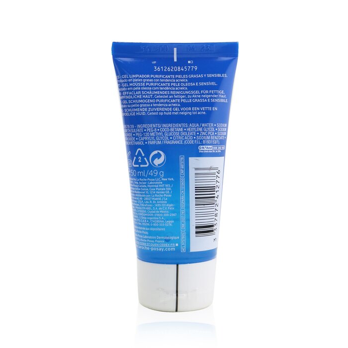 La Roche Posay Effaclar Purifying Foaming Gel - ג'ל מקציף לניקוי העור עבור עור שמן ורגיש 50ml/1.7ozProduct Thumbnail
