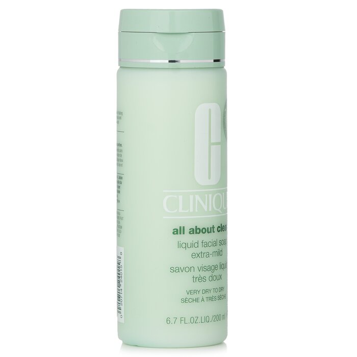 Clinique All About Clean Liquid Facial Soap Extra-Mild - Very Dry to Dry Skin  200ml/6.7ozProduct Thumbnail