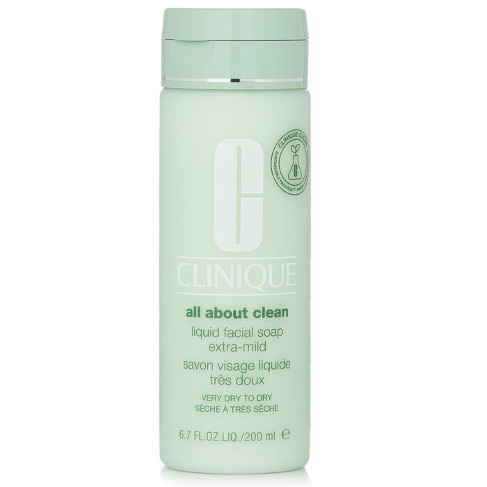 Clinique All About Clean Liquid Facial Soap Extra-Mild - Very Dry to Dry Skin  200ml/6.7ozProduct Thumbnail