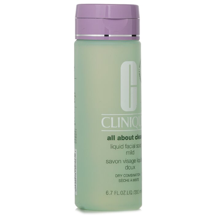 Clinique All About Clean Liquid Facial Soap Mild - Dry Combination Skin  200ml/6.7ozProduct Thumbnail