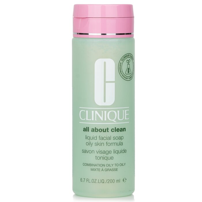 Clinique All About Clean Liquid Facial Soap Oily Skin Formula - Combination Oily to Oily Skin  200ml/6.7ozProduct Thumbnail