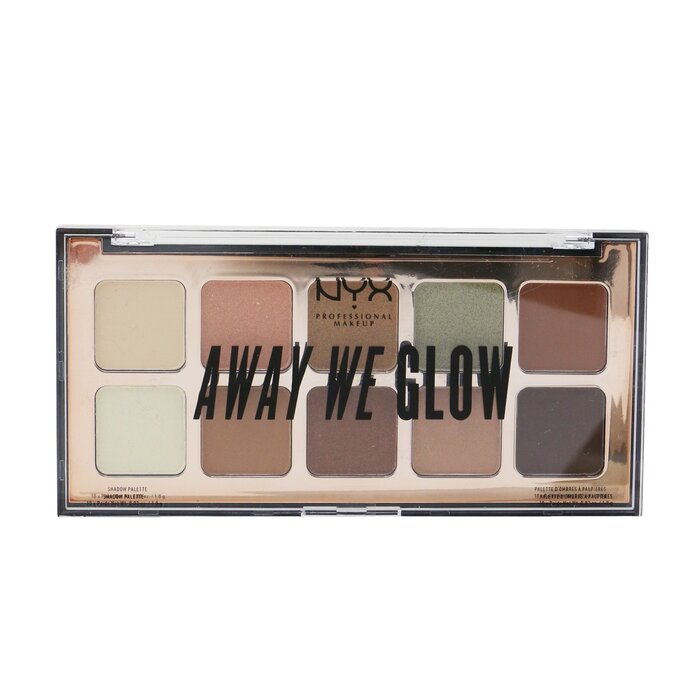 NYX Away We Glow Shadow Palette (10x Eyeshadow) 10x1g/0.03ozProduct Thumbnail