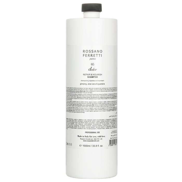 Rossano Ferretti Parma Dolce 05 Repair & Nourish Shampoo (Salon Product) 1000ml/33.8ozProduct Thumbnail