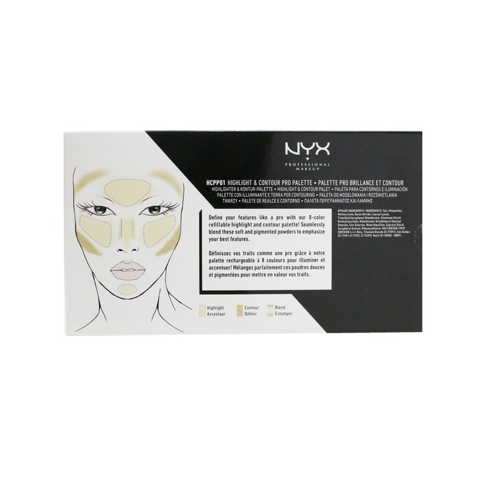 NYX Набор для Контуринга 8x2.7g/0.09ozProduct Thumbnail