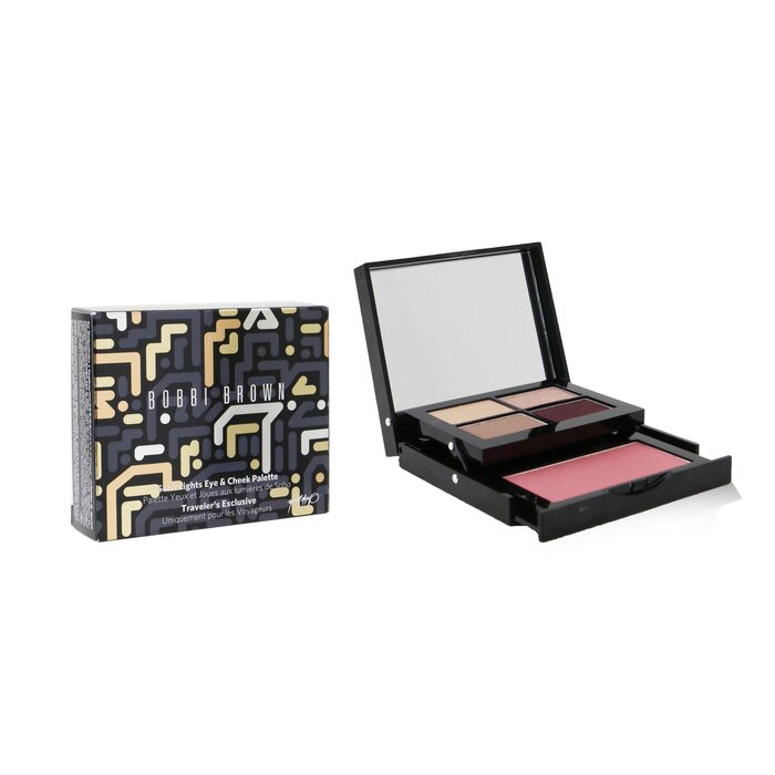 Bobbi Brown Soho Lights Eye & Cheek Palette (2x Eye Shadow, 2x Metallic Eye Shadow, 1x Illuminating Bronzing Powder) 11.06g/0.39ozProduct Thumbnail