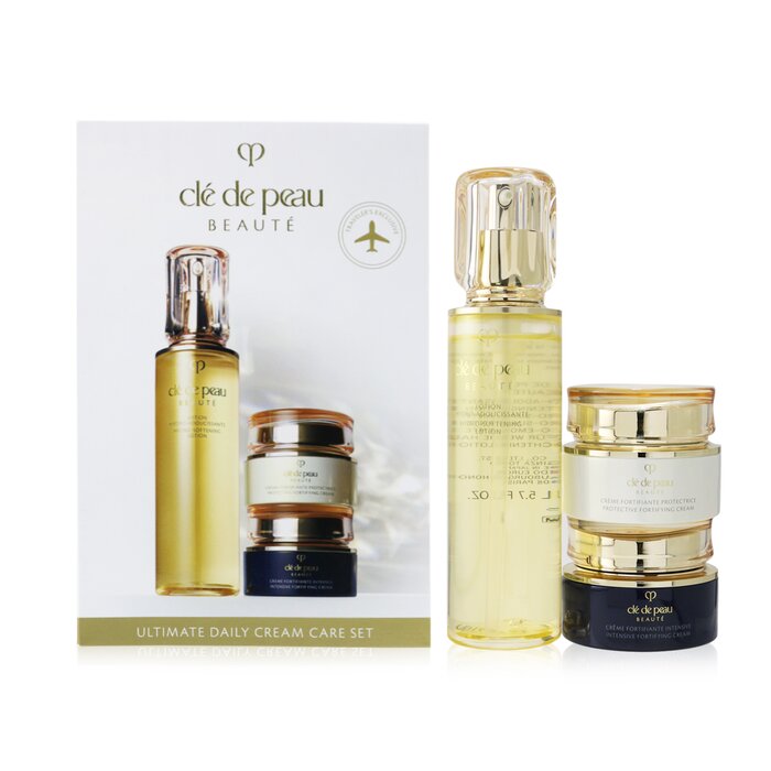 Cle De Peau Bộ kem chăm sóc hàng ngày cơ bản: Kem dưỡng da làm mềm da N + Kem tăng cường bảo vệ N SPF 25+ Kem tăng cường chuyên sâu N 3pcsProduct Thumbnail