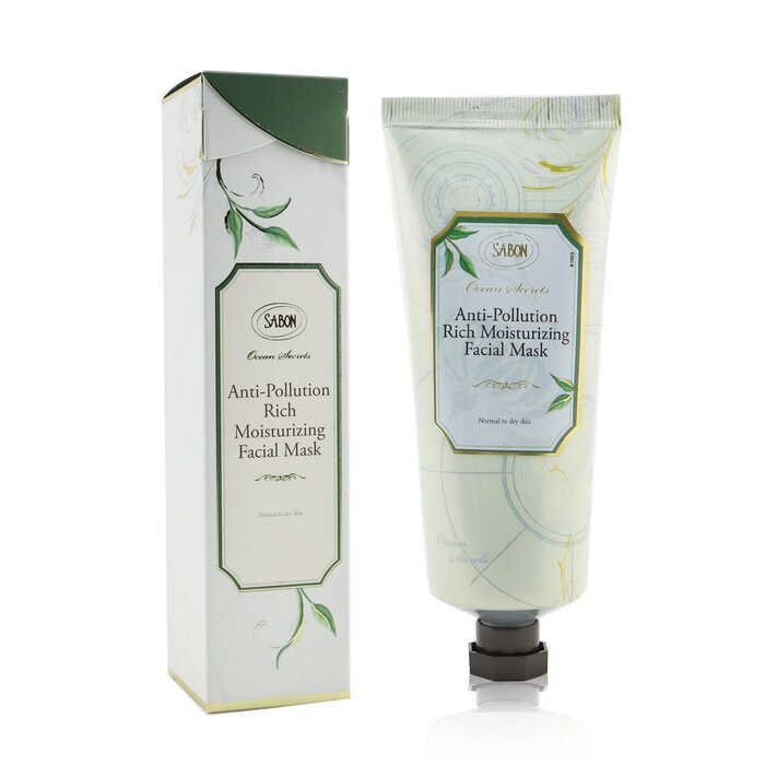 Sabon Mascarilla Facial Hidratante Rica Anti-Contaminación - Ocean Secrets (Piel Normal a Seca) 100ml/3.52ozProduct Thumbnail