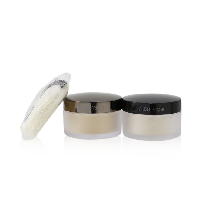 Laura Mercier Matte & Glow Translucent Loose Setting Powders & Puff Duo (2x Loose Setting Powder, 1x Mini Velour Puff) 2x9.3g/0.33ozProduct Thumbnail